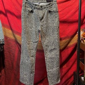 All saints leopard jeans